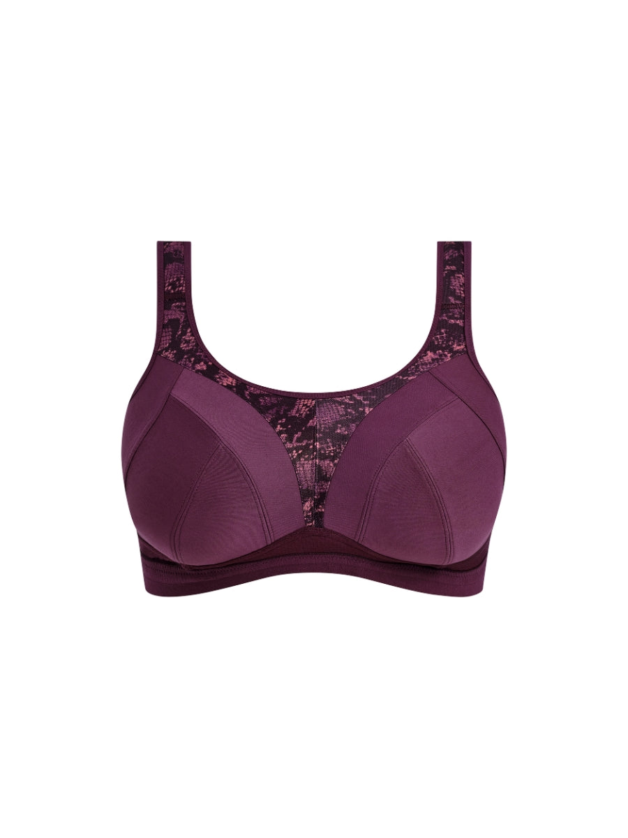 Dynamic Non-Wired Sports Bra - Viper