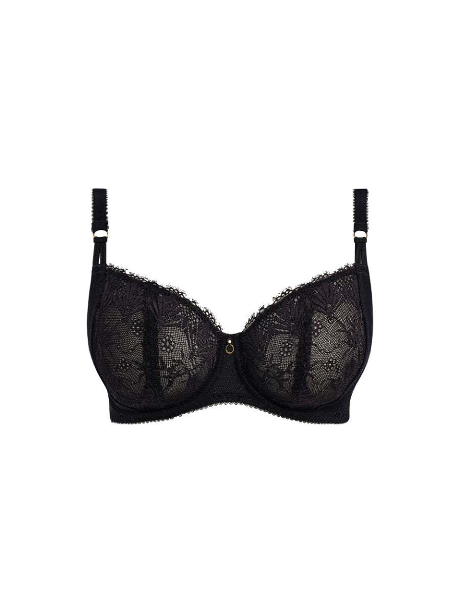 Fascinate Balconette Bra - Black