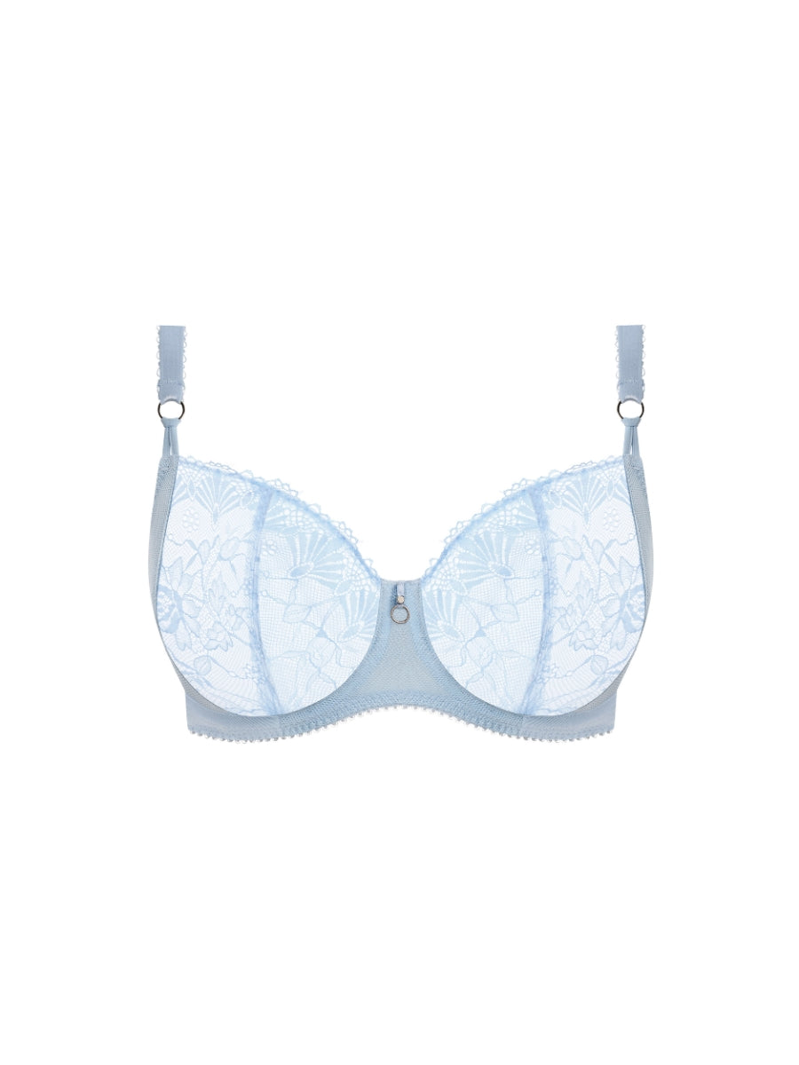 Fascinate Balconette Bra - Powder Blue