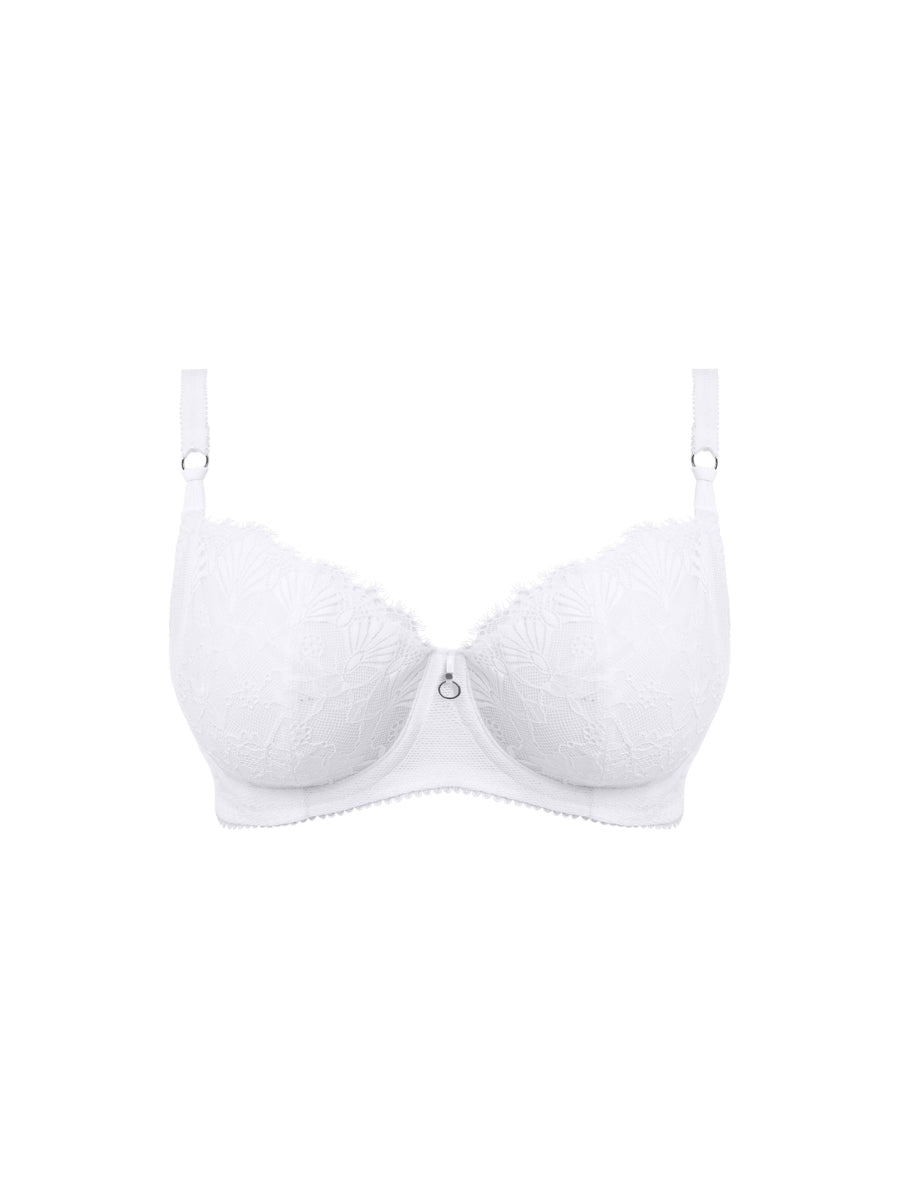 Fascinate Balconette Bra - White