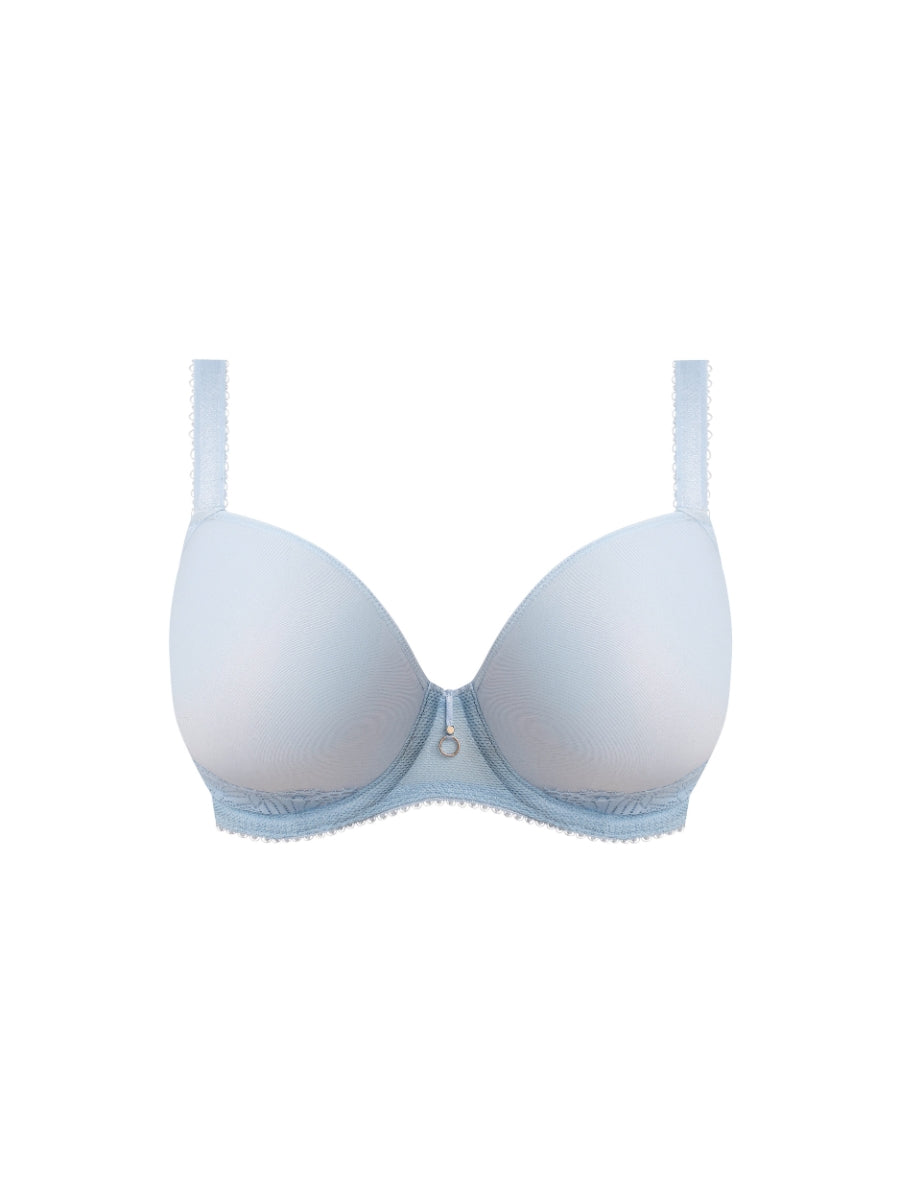 Fascinate Moulded Plunge T-Shirt Bra - Powder Blue