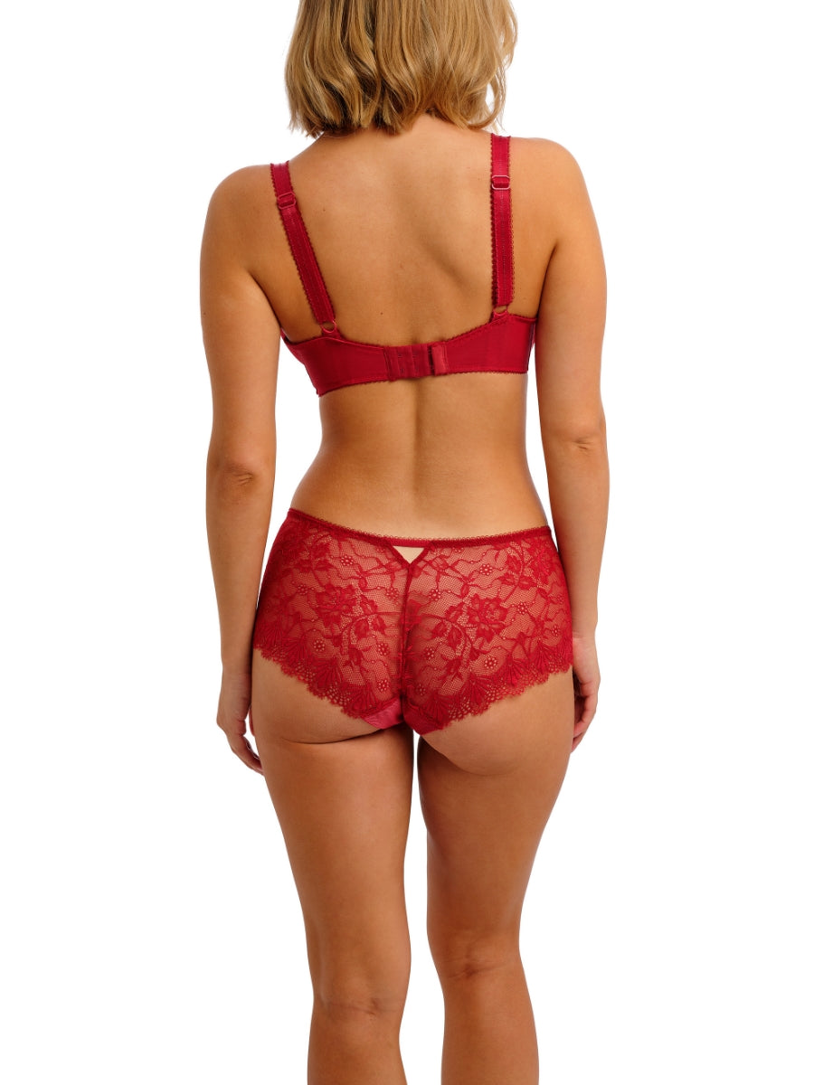 Fascinate Balconette Bra - Cherry
