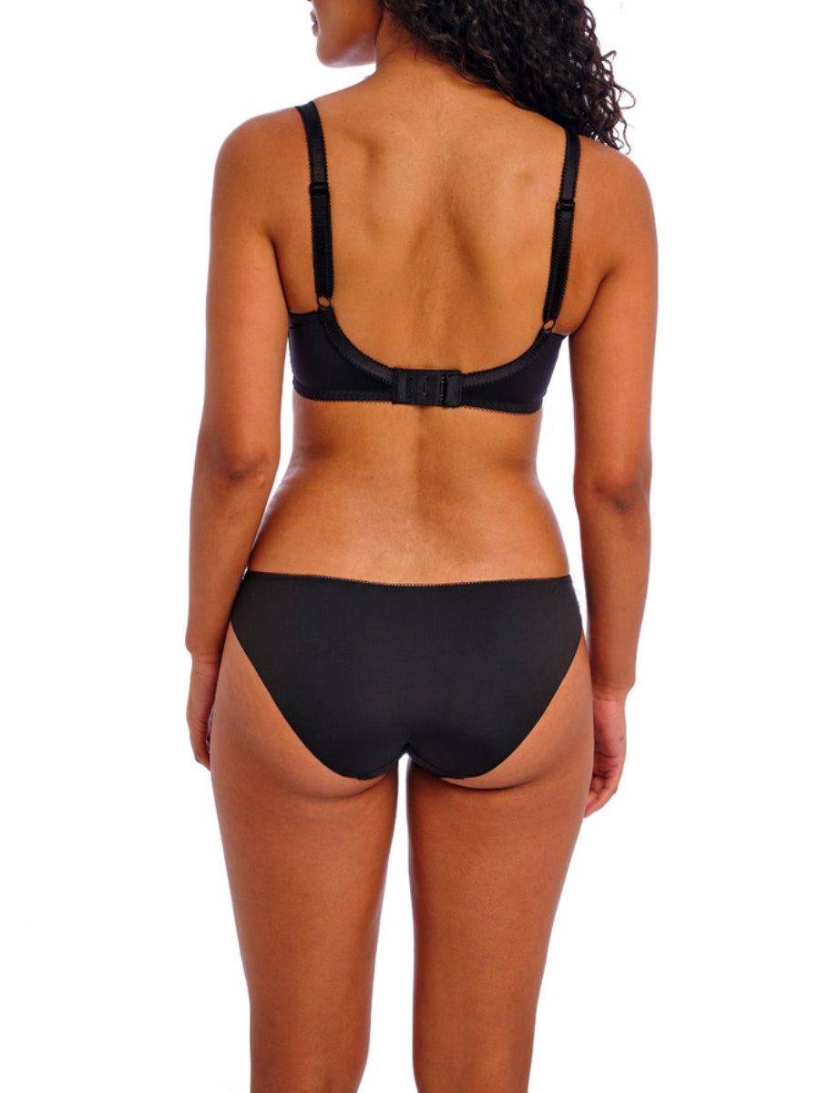 Hallie Plunge Bra - Black