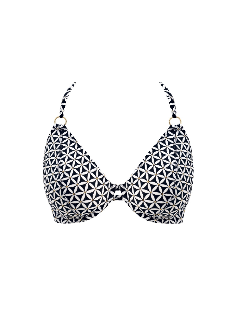Koh Tao Halterneck Bikini Top - Black