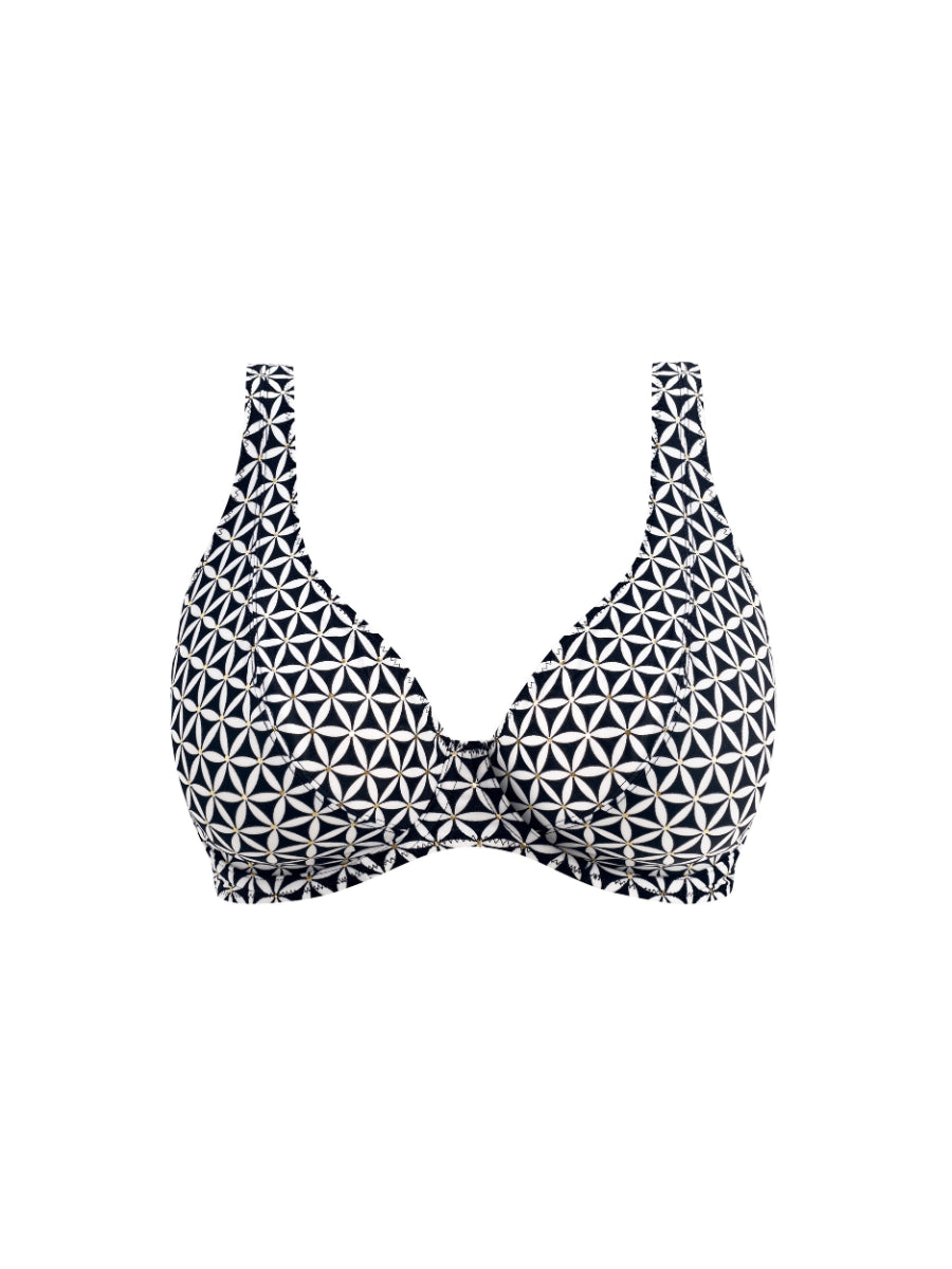 Koh Tao High Apex Bikini Top - Black