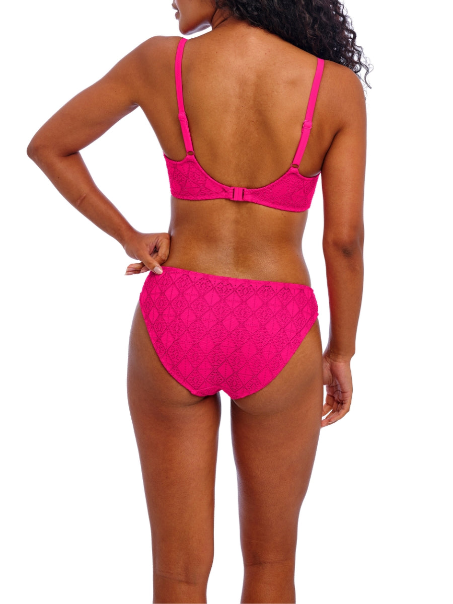Nomad Nights Sweetheart Bikini Top - Fuchsia
