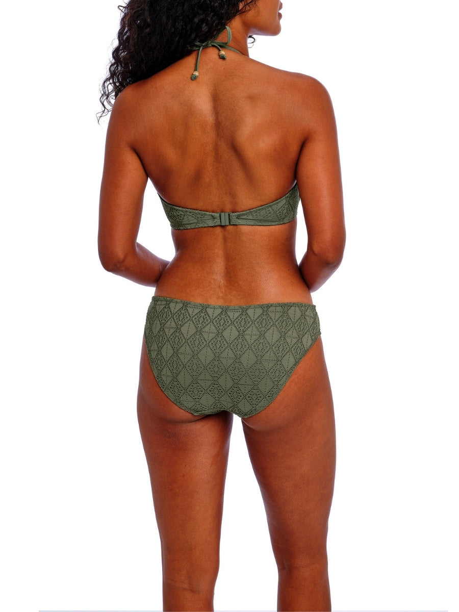 Nomad Nights Halterneck Bikini Top - Sage