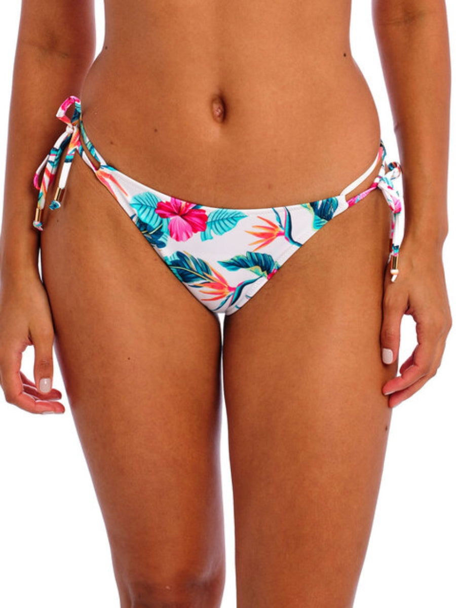 Palm Paradise Tie Side Bikini Brief