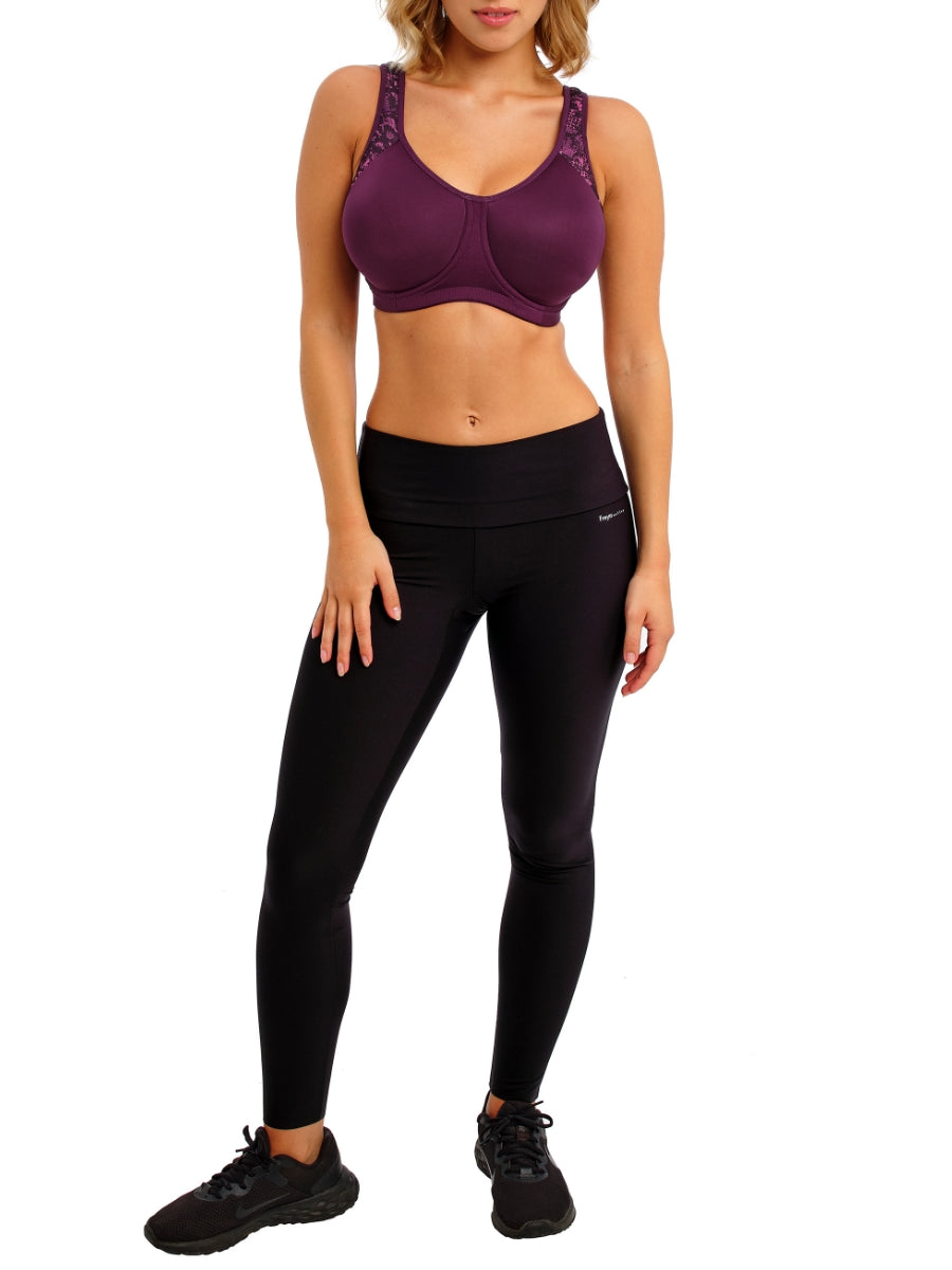 Sonic Moulded Spacer Sports Bra - Viper