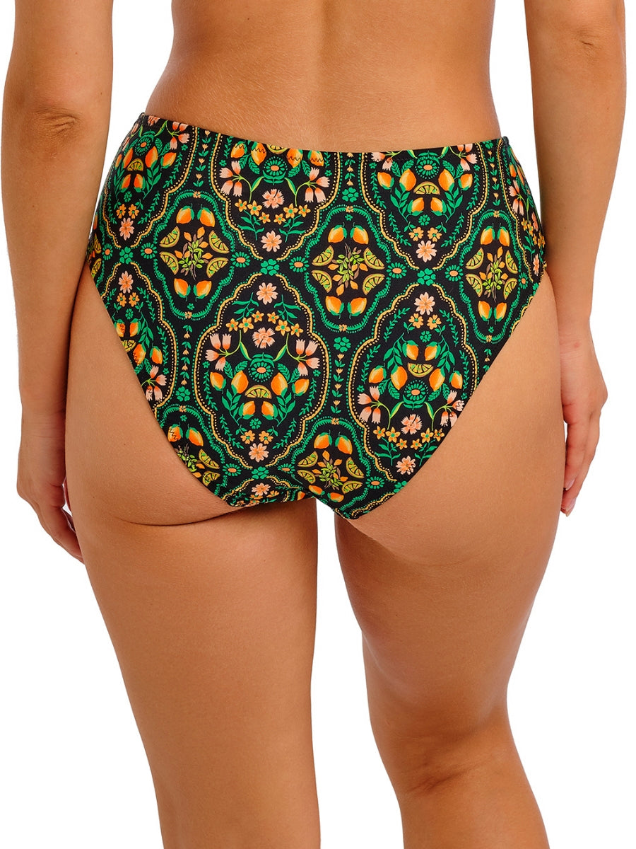 Sunset In Seville High Waist Bikini Brief