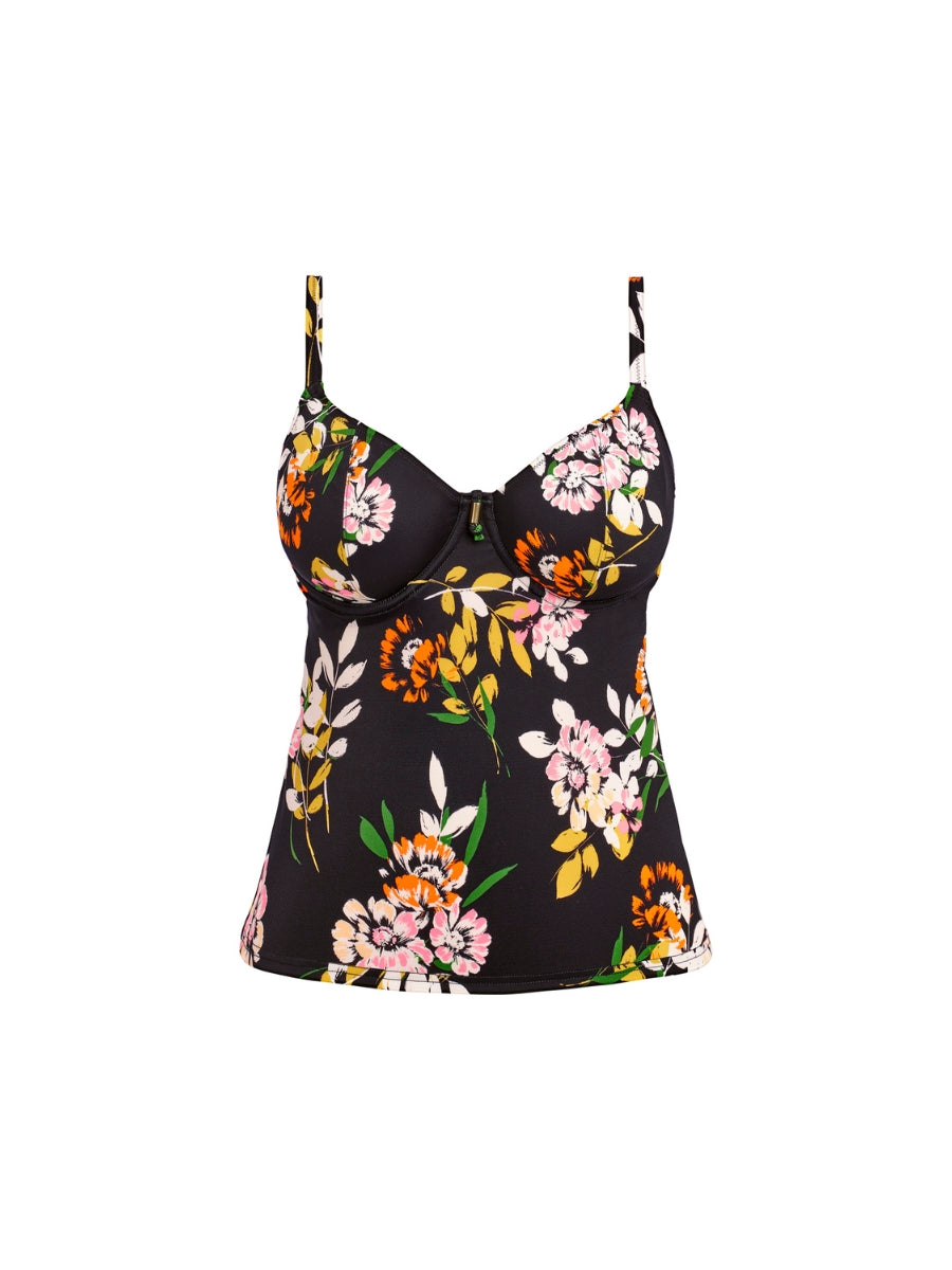 Twilight Soul Tankini Top - Black