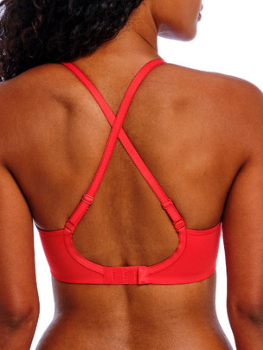 Undetected Sweetheart T-Shirt Bra - Chilli Red