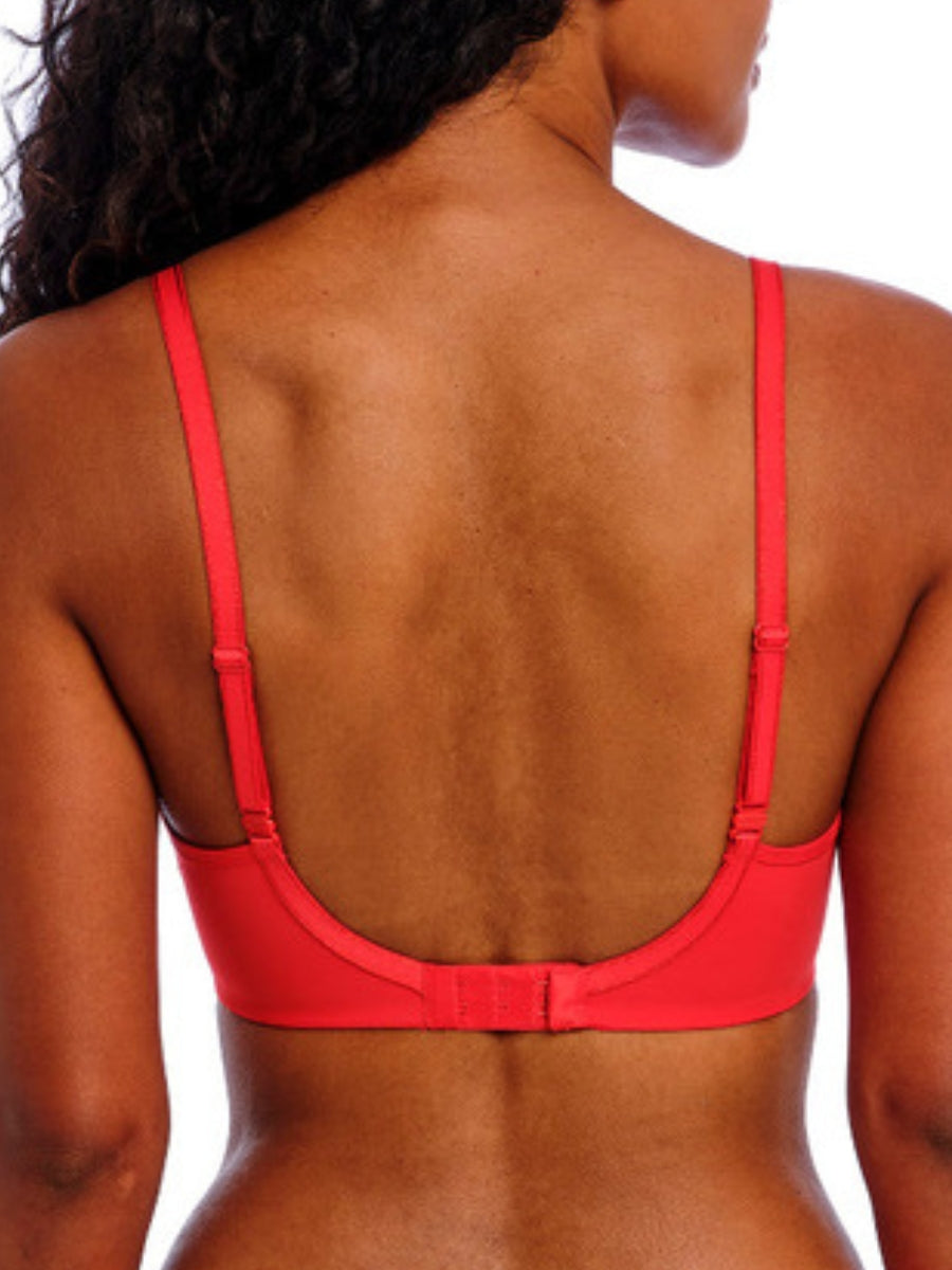 Undetected Sweetheart T-Shirt Bra - Chilli Red