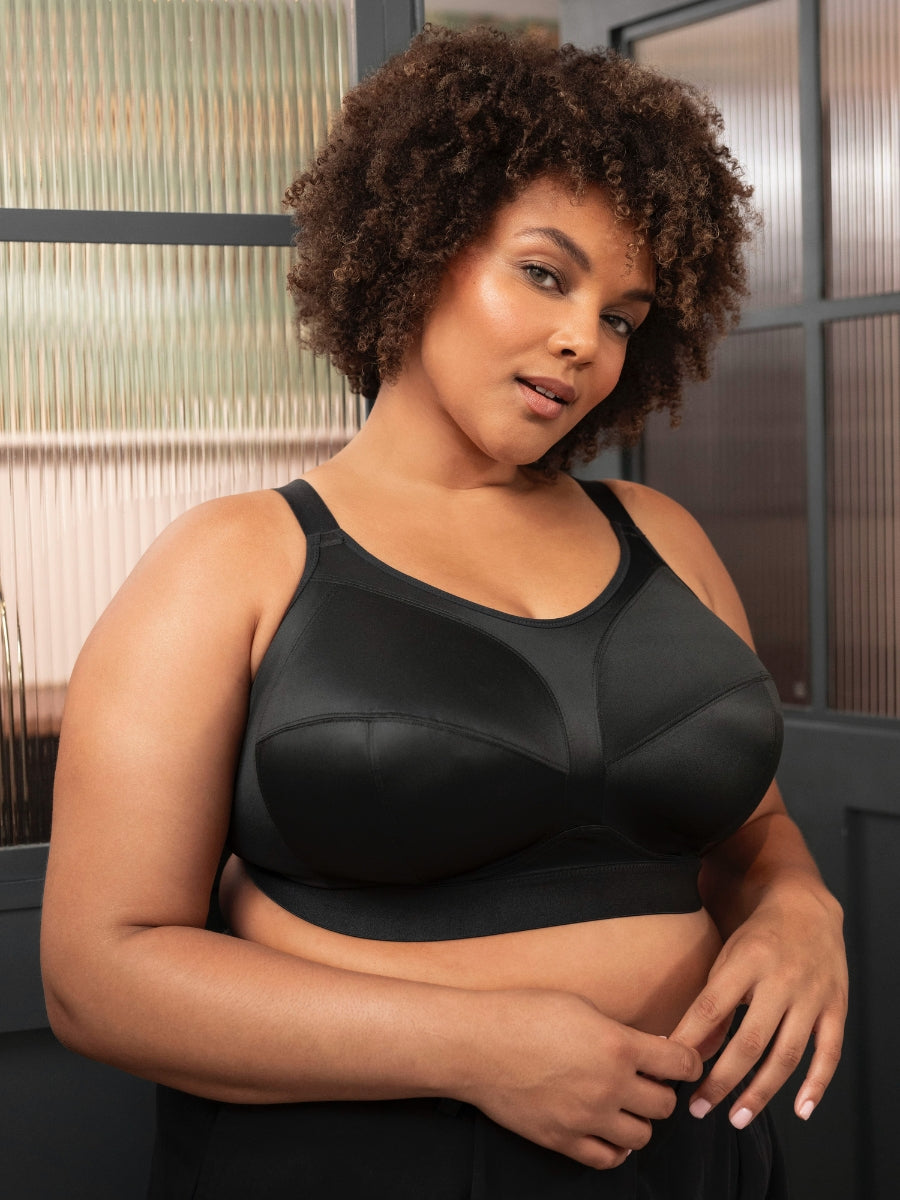Katarina Non Wired Full Cup Bra - Black