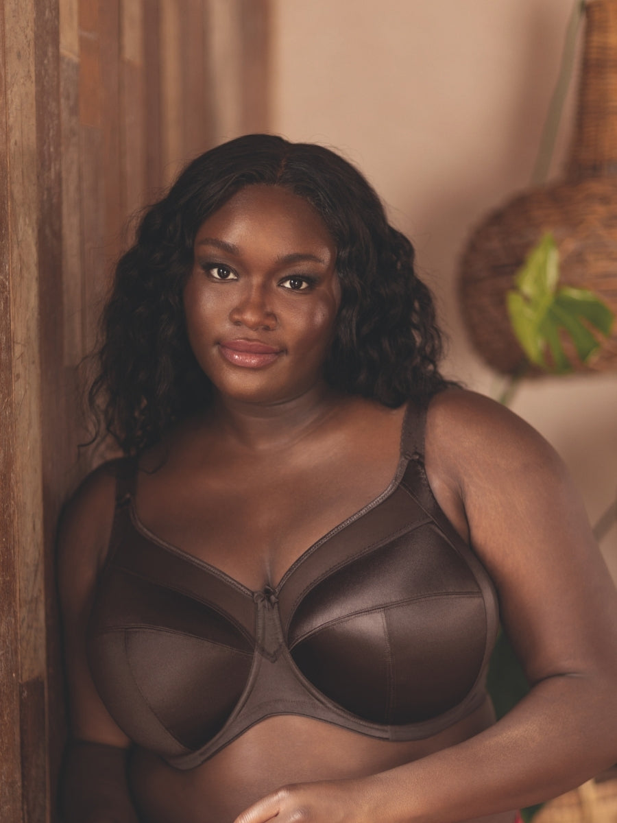 Keira Full Cup Bra - Chocolate
