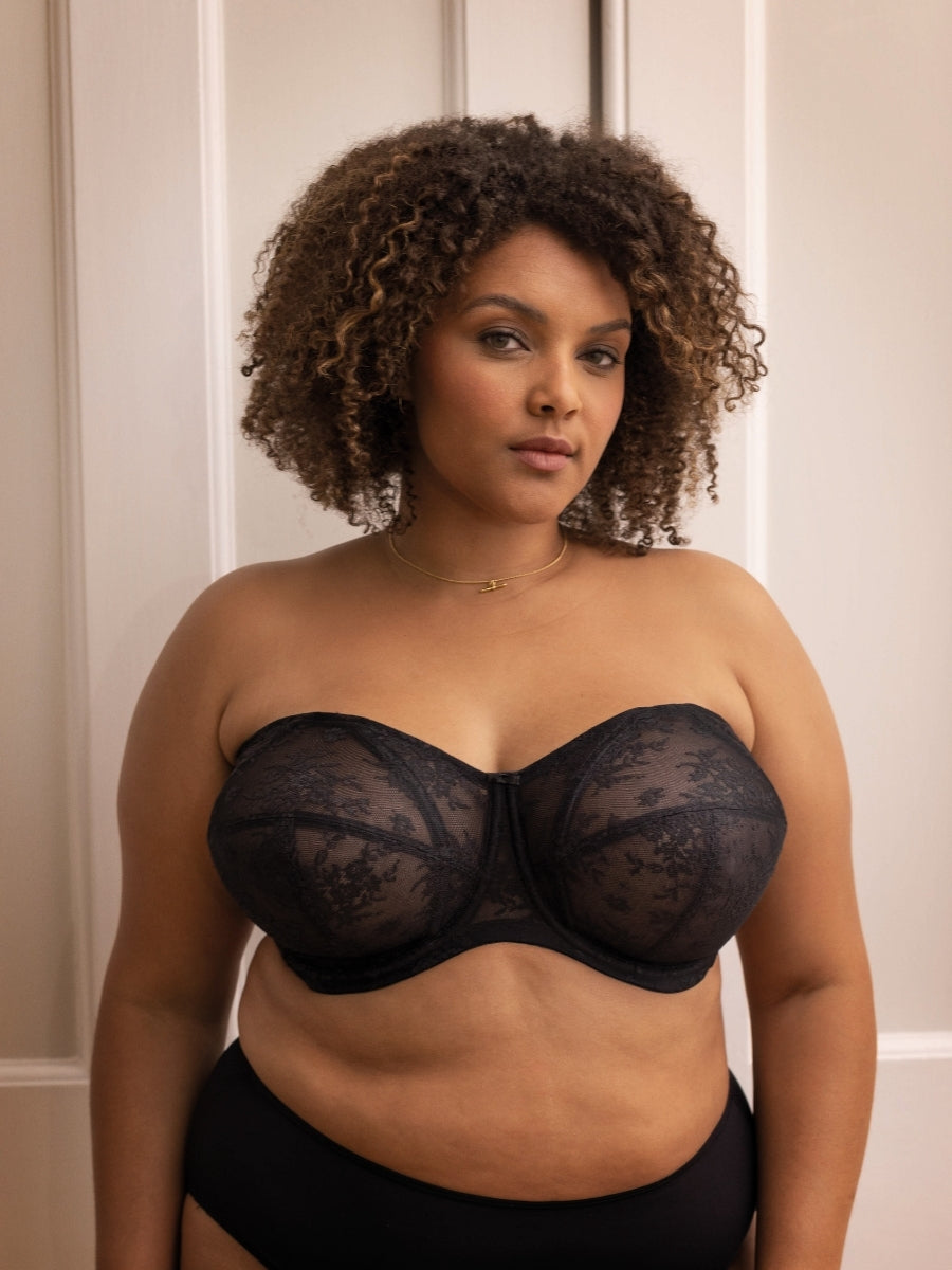 Verity Strapless Bra - Black