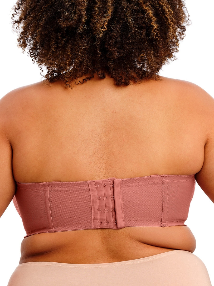 Verity Strapless Bra - Rosewood