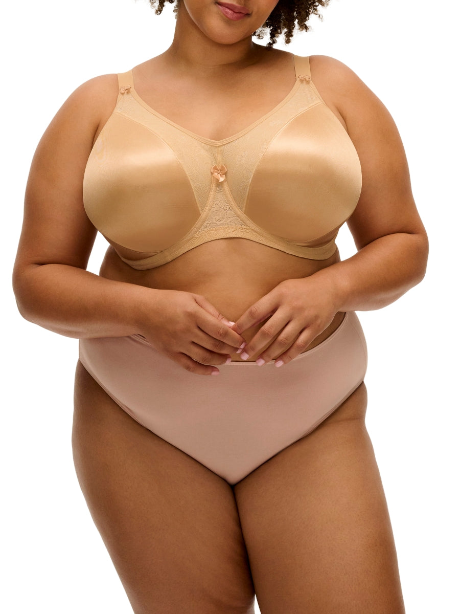 Yvette Moulded Full Cup Bra - Sand