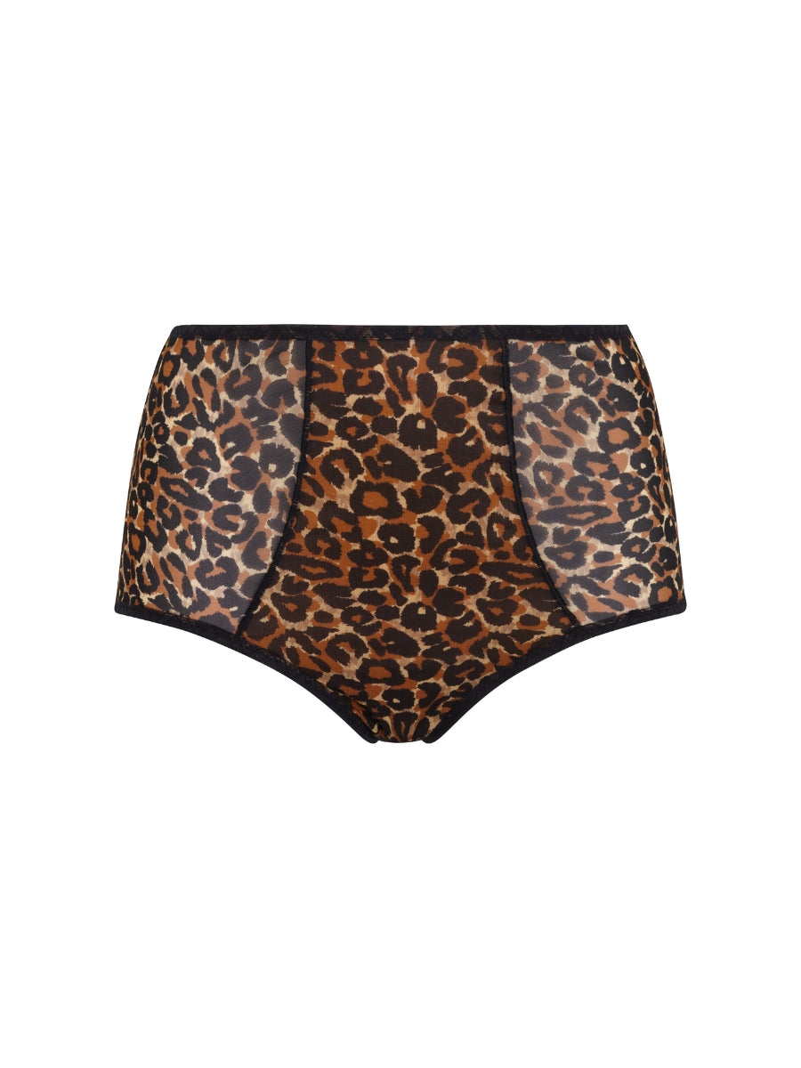 Glossies Leopard Deep Brief