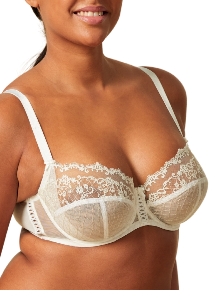 Lacage Balconette Bra - Pale Ivory