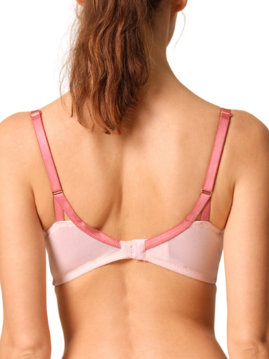 Lacage Balconette Bra - Rose