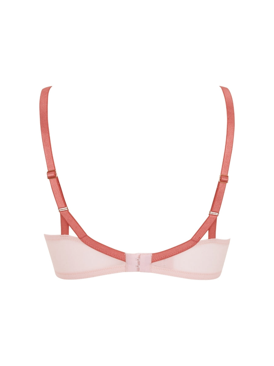 Lacage Balconette Bra - Rose