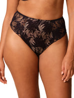Lace Soirée High Waist Brief