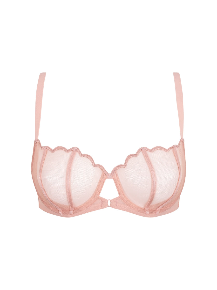 Obsession Balconette Bra - Blush
