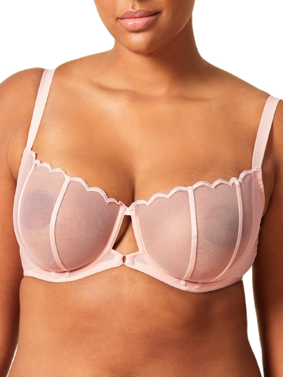 Obsession Balconette Bra - Blush
