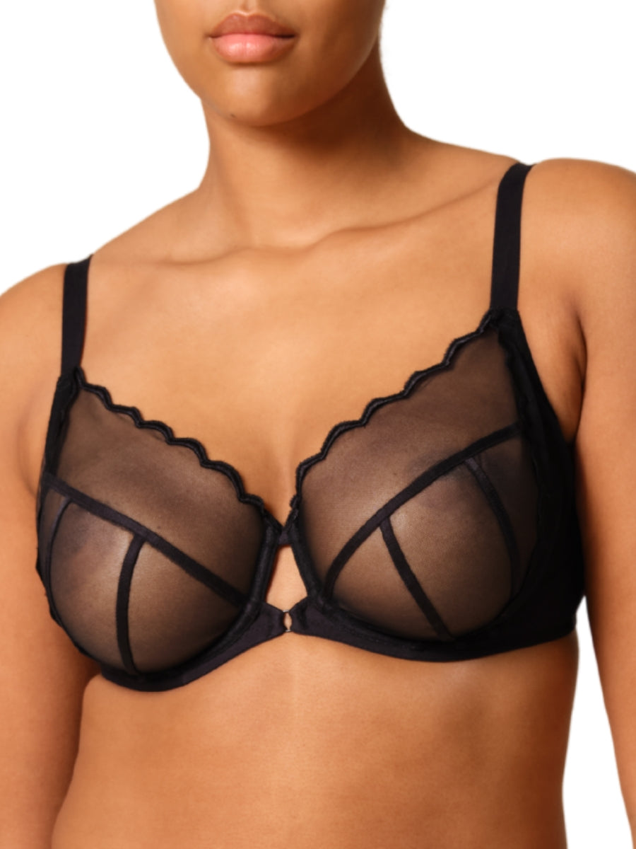 Obsession Full Cup Bra - Black
