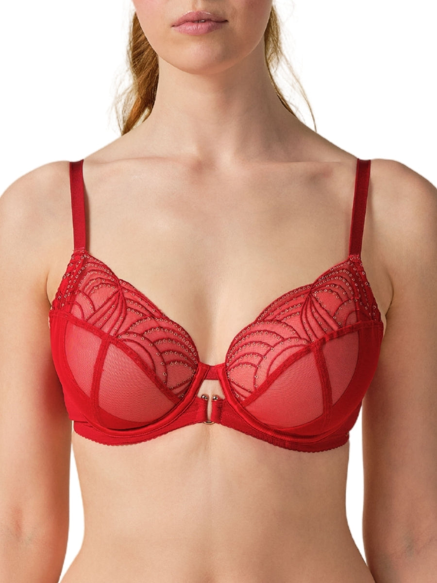 Viva Plunge Bra - Tango Red
