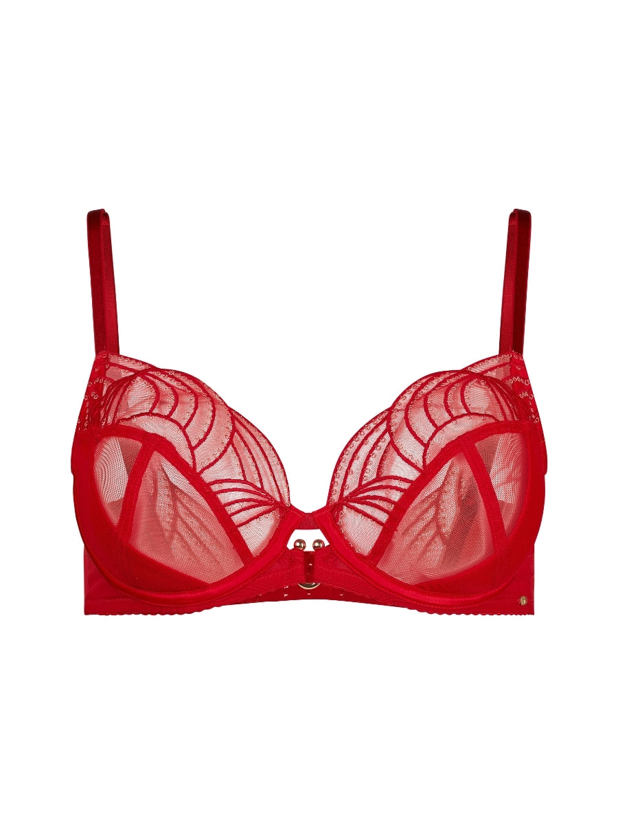 Viva Plunge Bra - Tango Red