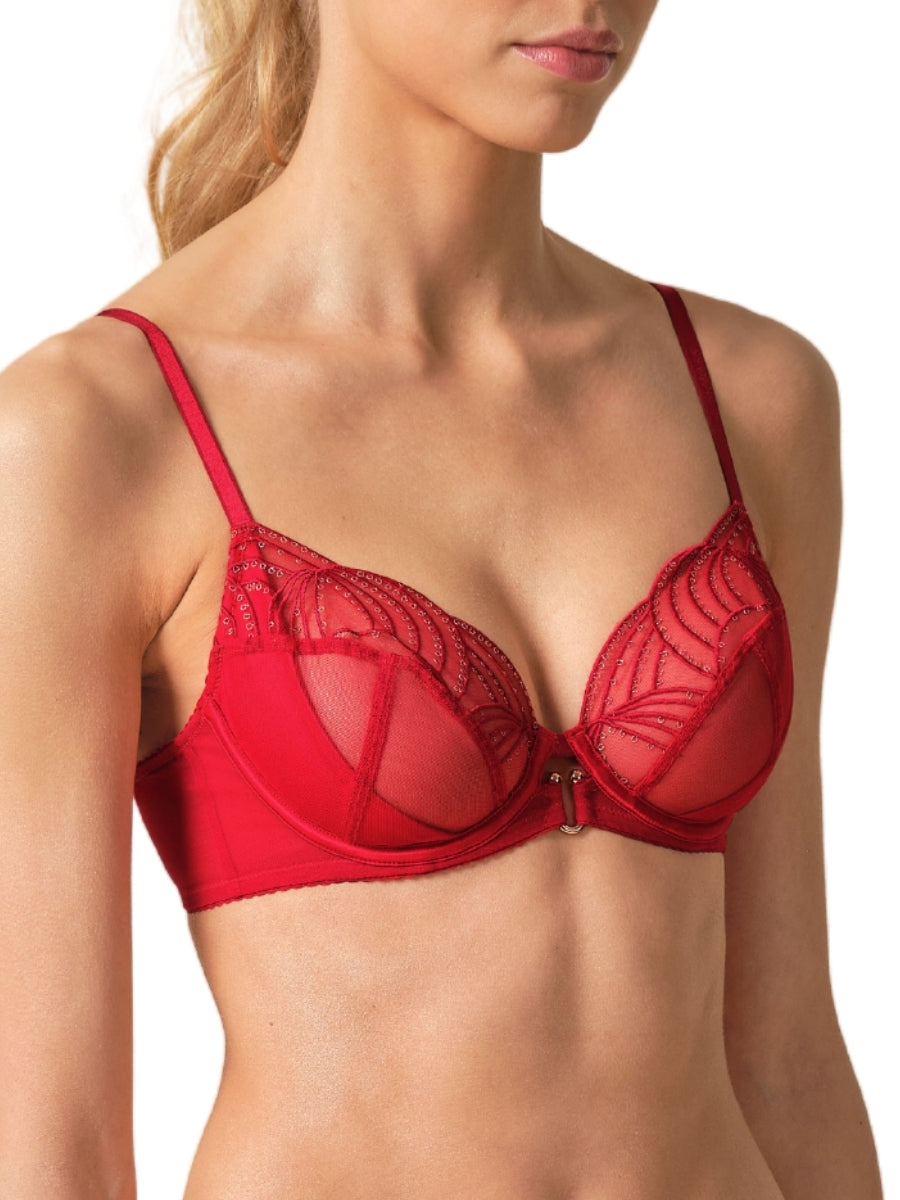 Viva Plunge Bra - Tango Red