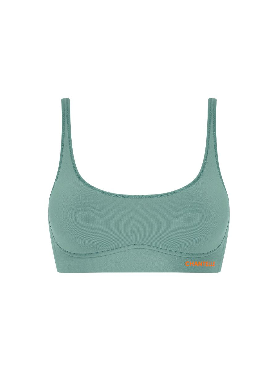 SoftStretch Magic Spacer Bralette - Trellis Green