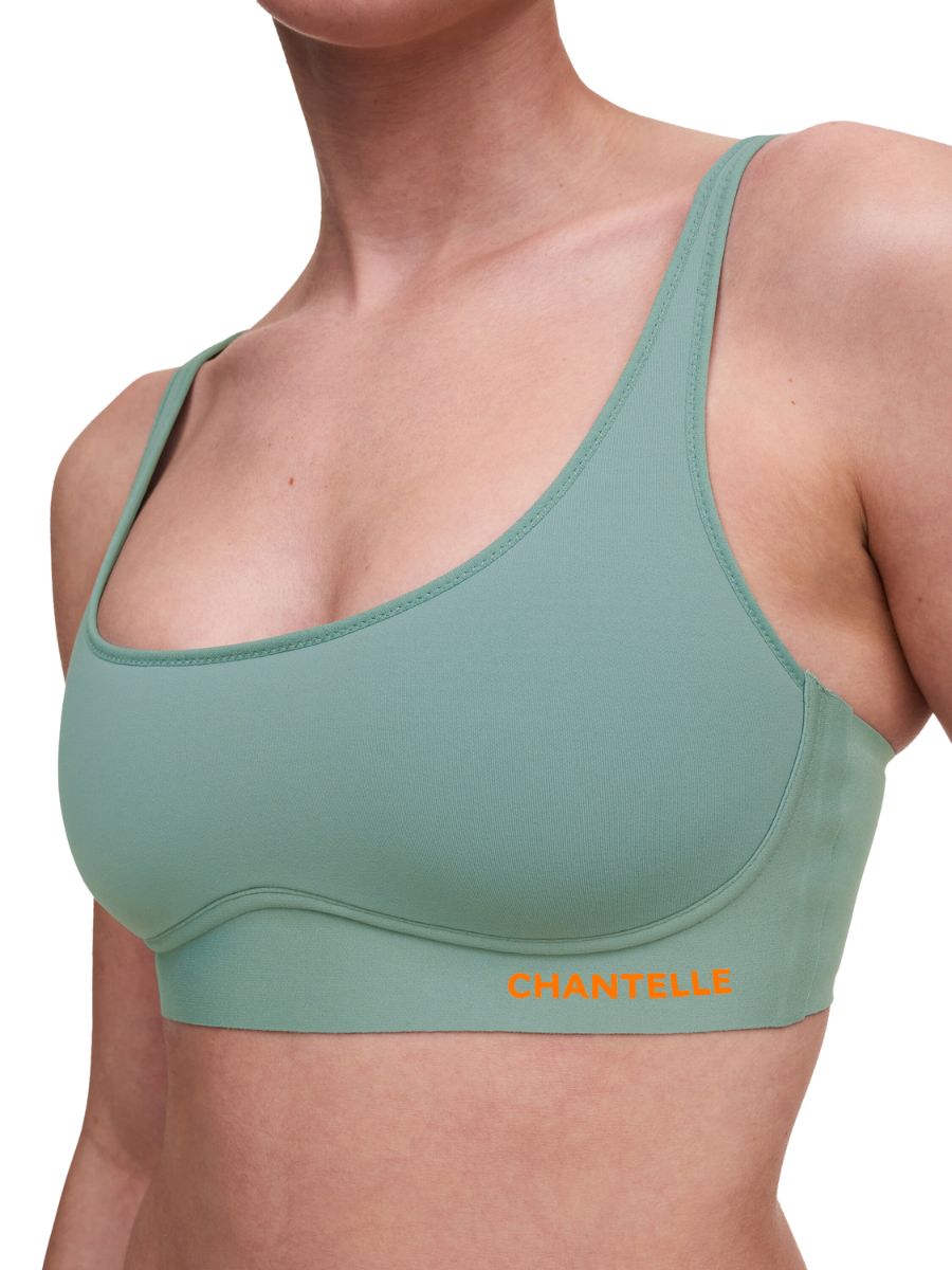 SoftStretch Magic Spacer Bralette - Trellis Green