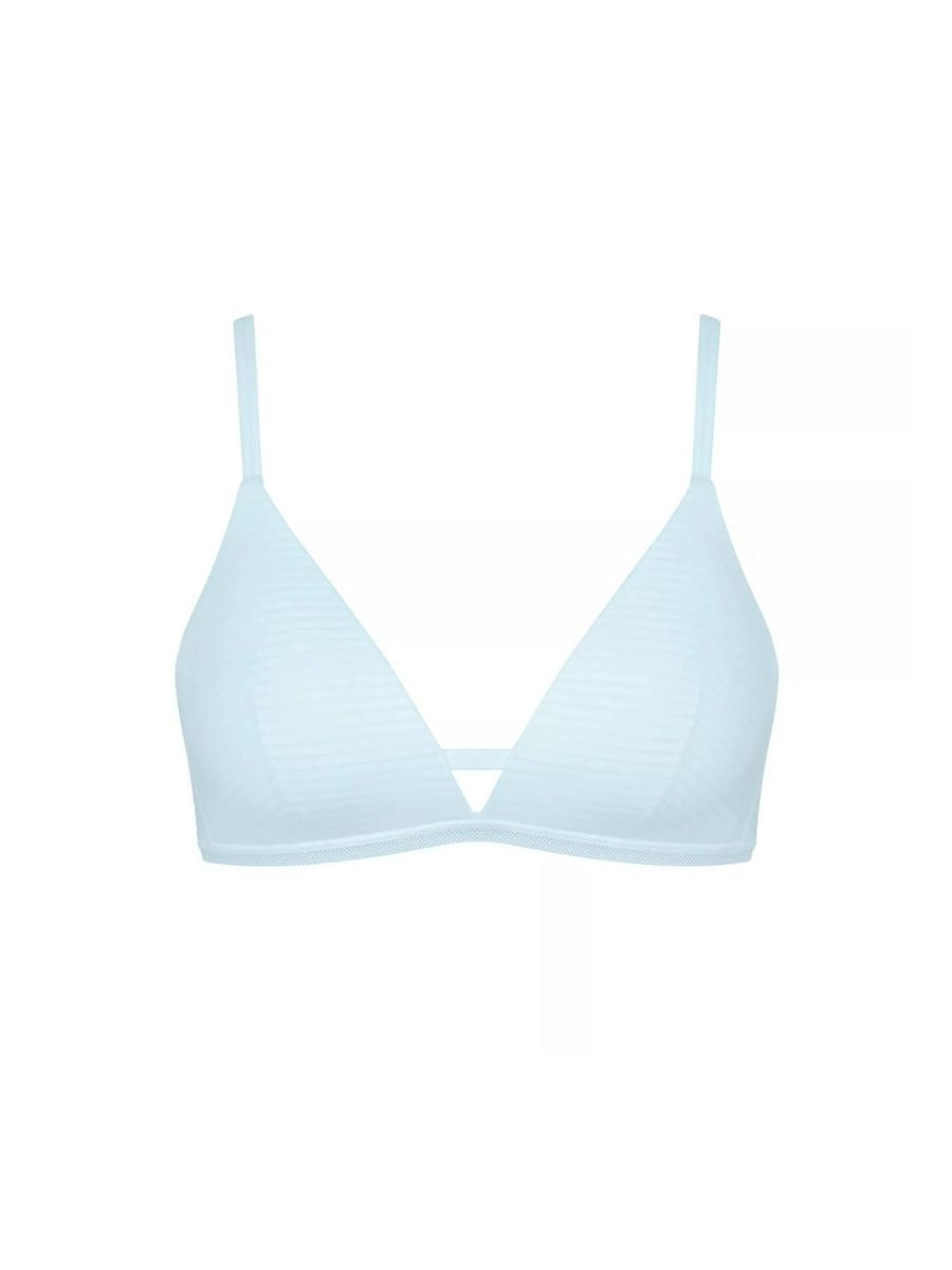 Ever Fresh Plus Plunge Bralette - Sky