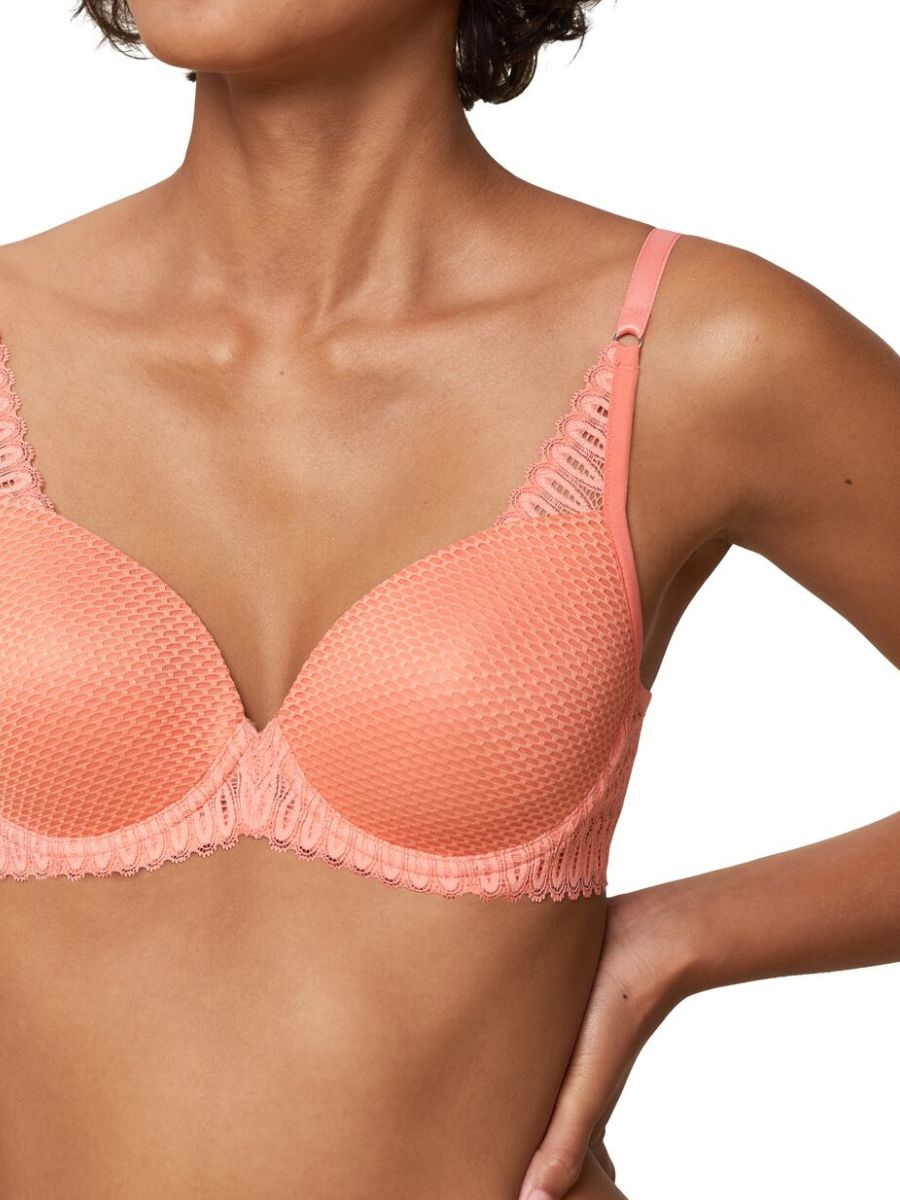 triumph aura spotlight half cup bra