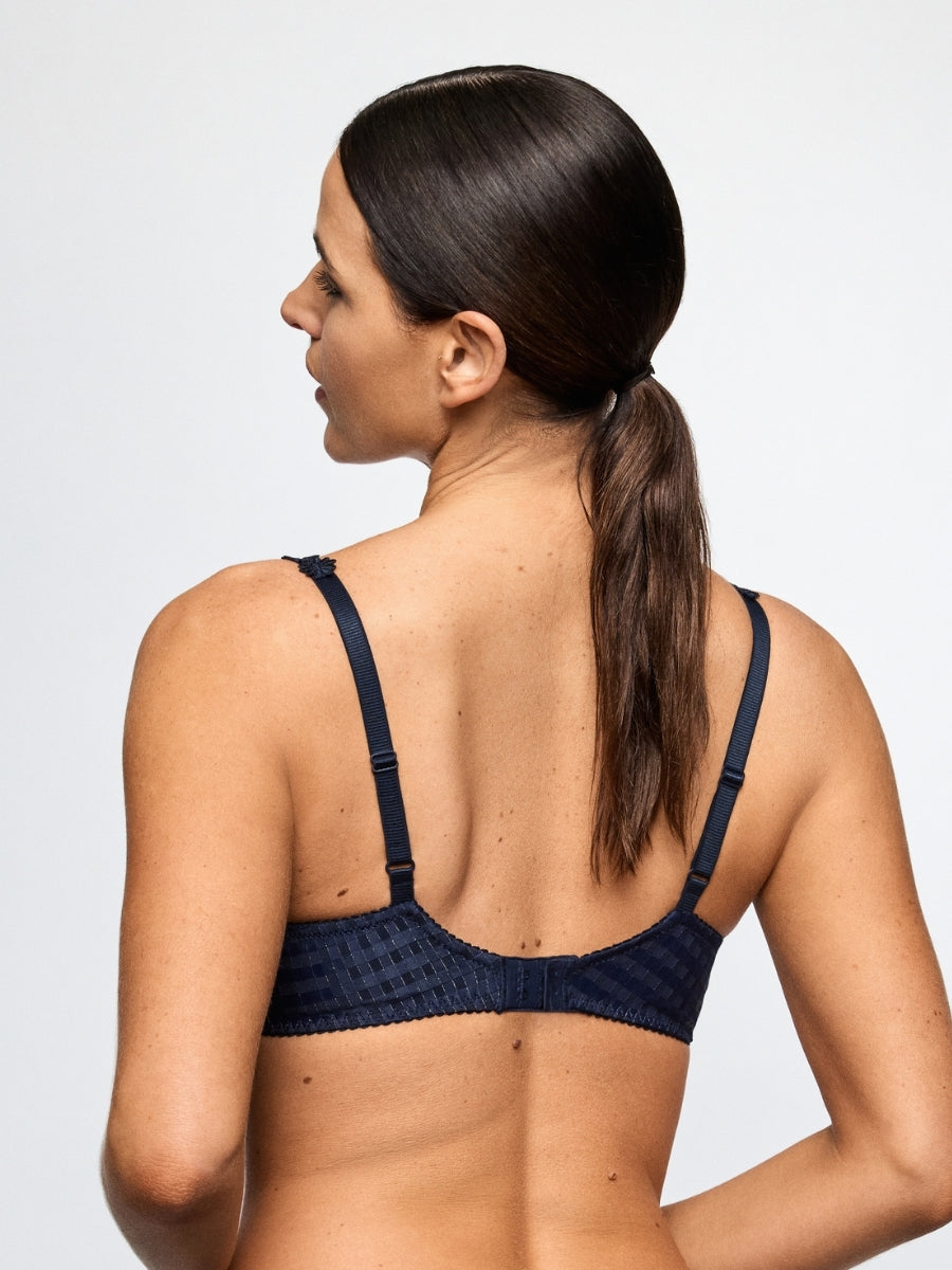 Avero Padded Plunge Bra - Velvet Blue