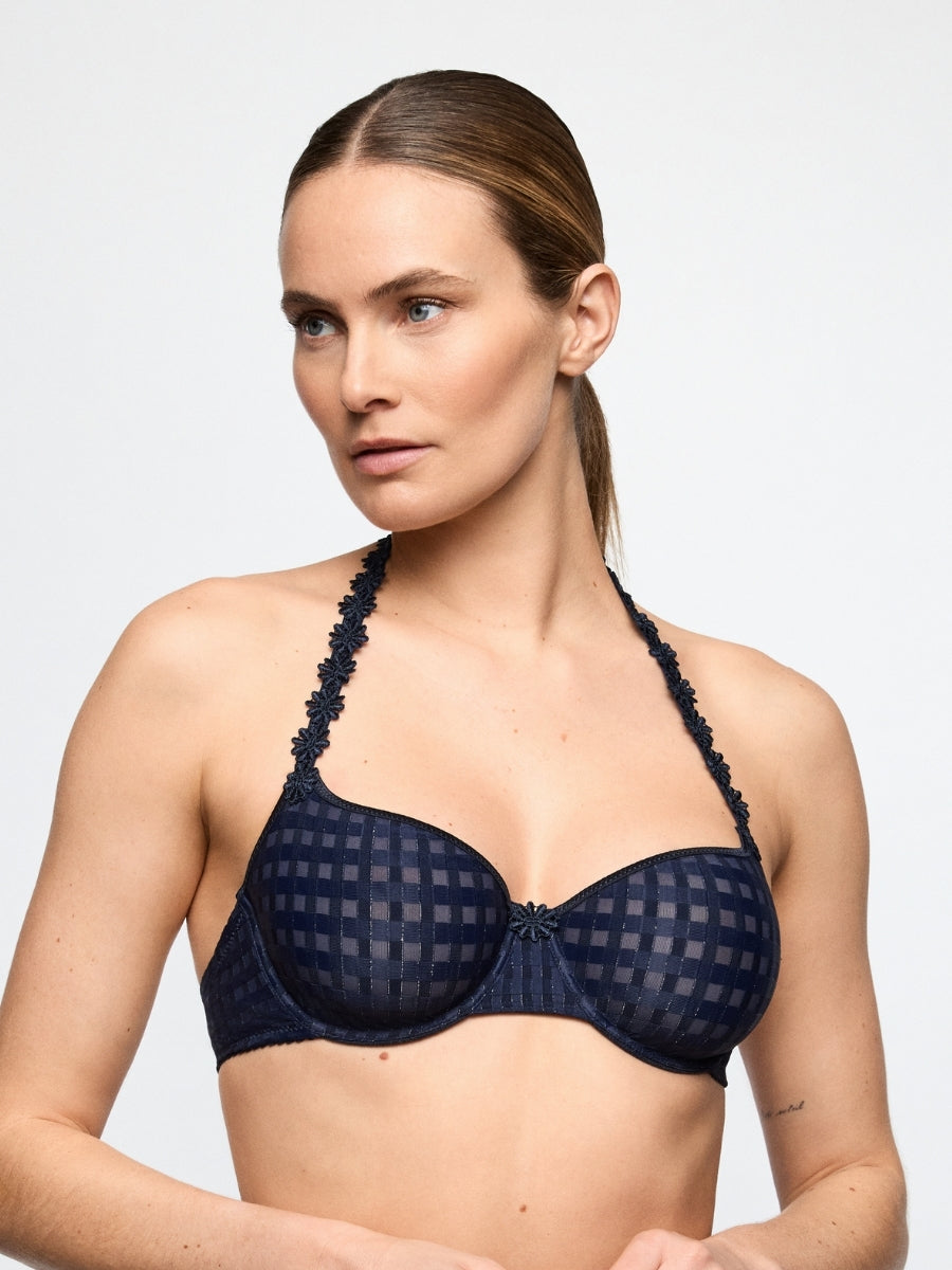 Avero Full Cup Seamless Bra - Velvet Blue