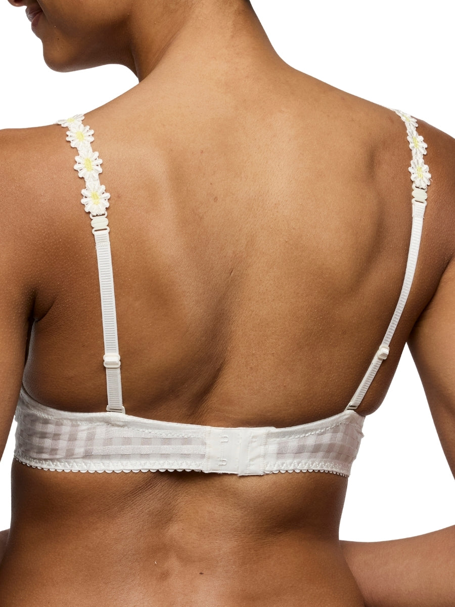 Avero Padded Heartshape Bra - Ivory Petal