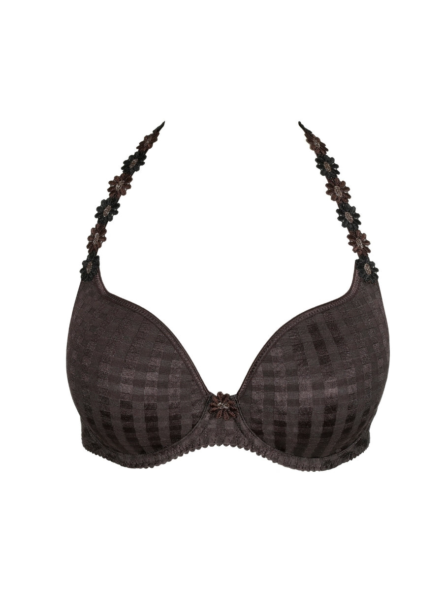 Avero Padded Heartshape Bra - Sweet Chocolate