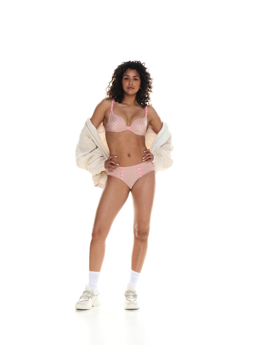 Avero Tiny Padded Heartshape Bra - Powder Rose