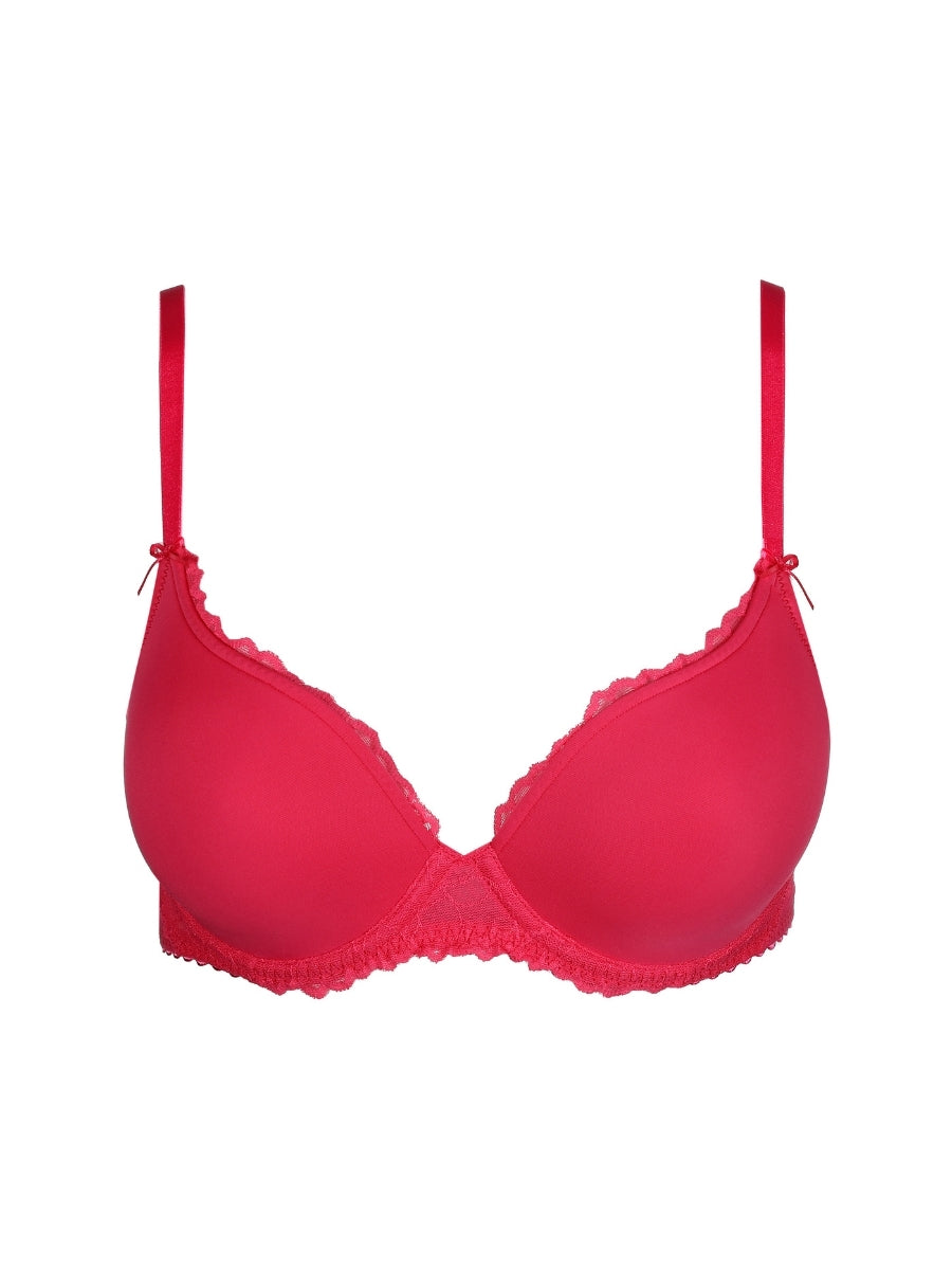 Azelie Padded Heartshape Bra - Raspberry