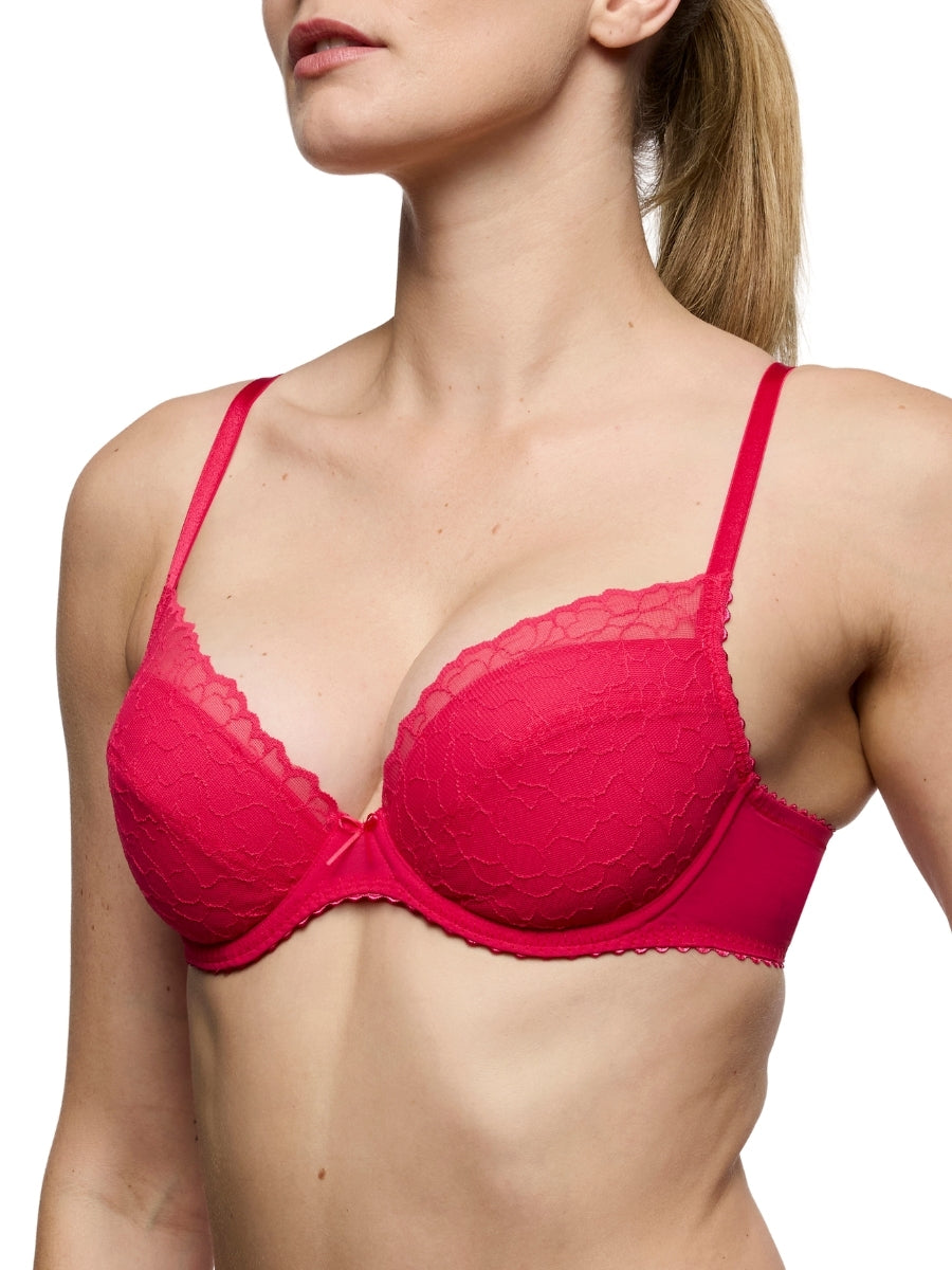 Azelie Push Up Bra - Raspberry