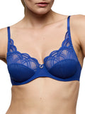 Cathia Full Cup Bra - Stylo Blue