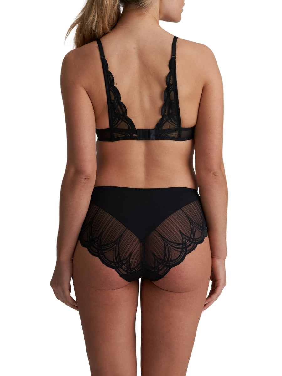 Cathia Spacer Full Cup Bra - Black