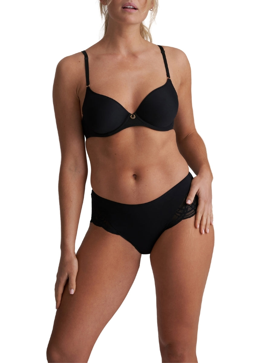 Cathia Spacer Full Cup Bra - Black