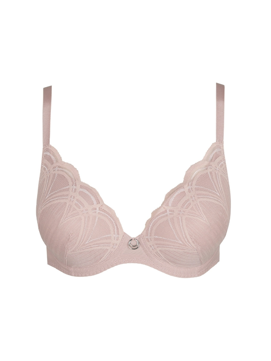 Cathia Padded Heartshape Bra - Bois De Rose