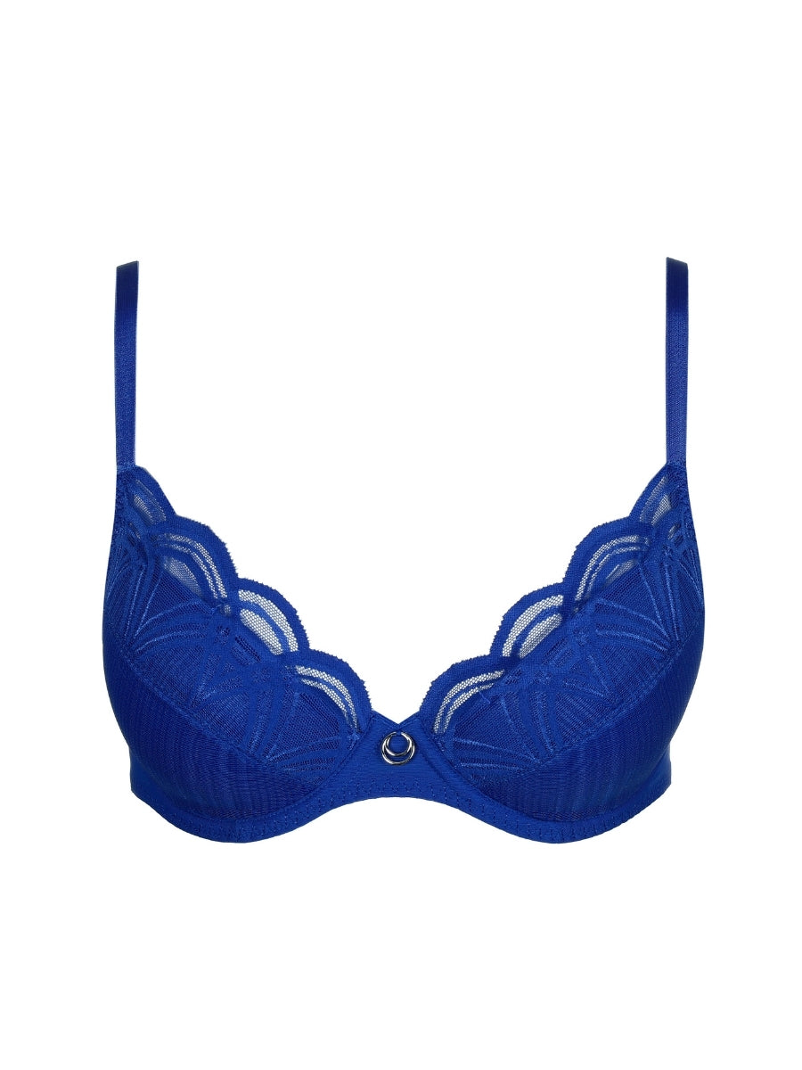 Cathia Push Up Bra - Stylo Blue