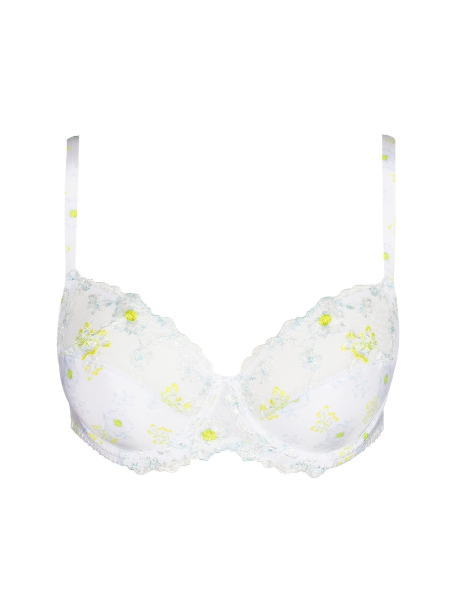 Chen Full Cup Bra - White Yacht